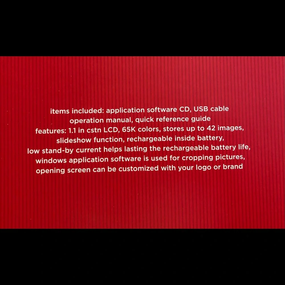 🔴3/$20🔴Digital Photo Keychain - Picture 2 of 3